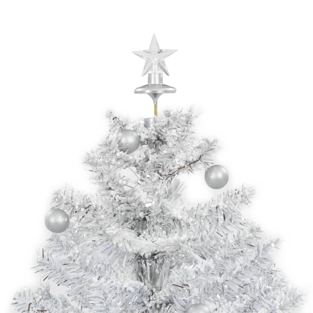 Snowing Christmas Tree with Umbrella Base 2 ft