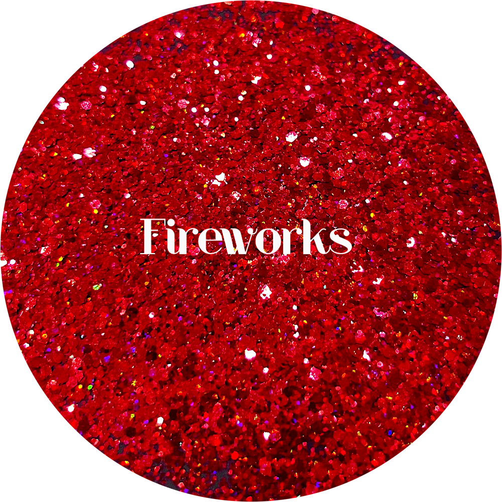 Polyester Glitter - Fireworks by Glitter Heart Co.&#x2122;