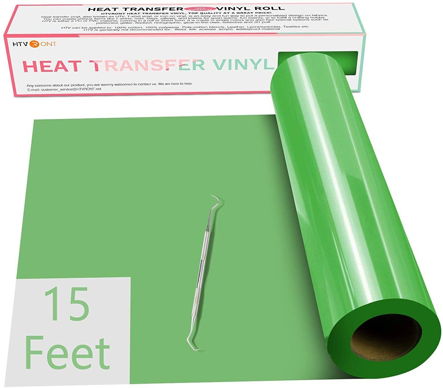 Kitcheniva 12x 5Yard HTV Roll Heat Transfer Vinyl DIY