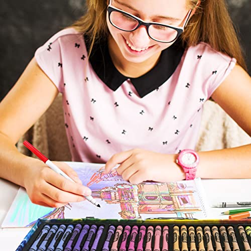 Inspiration Art Case Coloring Set - 140ct, Kids Art Kit, Organized &  Portable