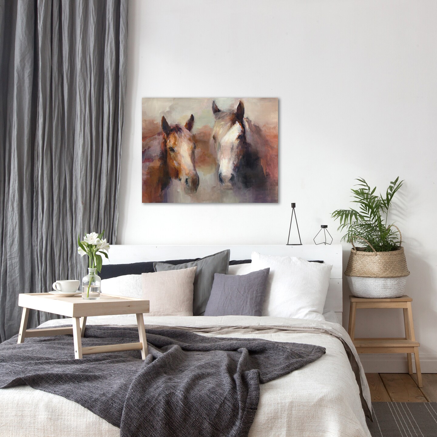 Blazing The West by Wild Apple  Gallery Wrapped Canvas - Americanflat