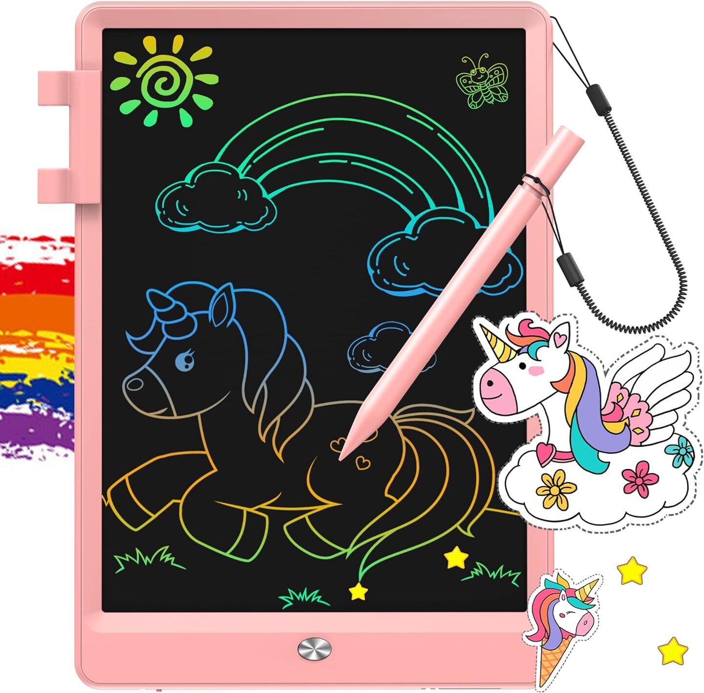 FLUESTON LCD Writing Tablet Pink