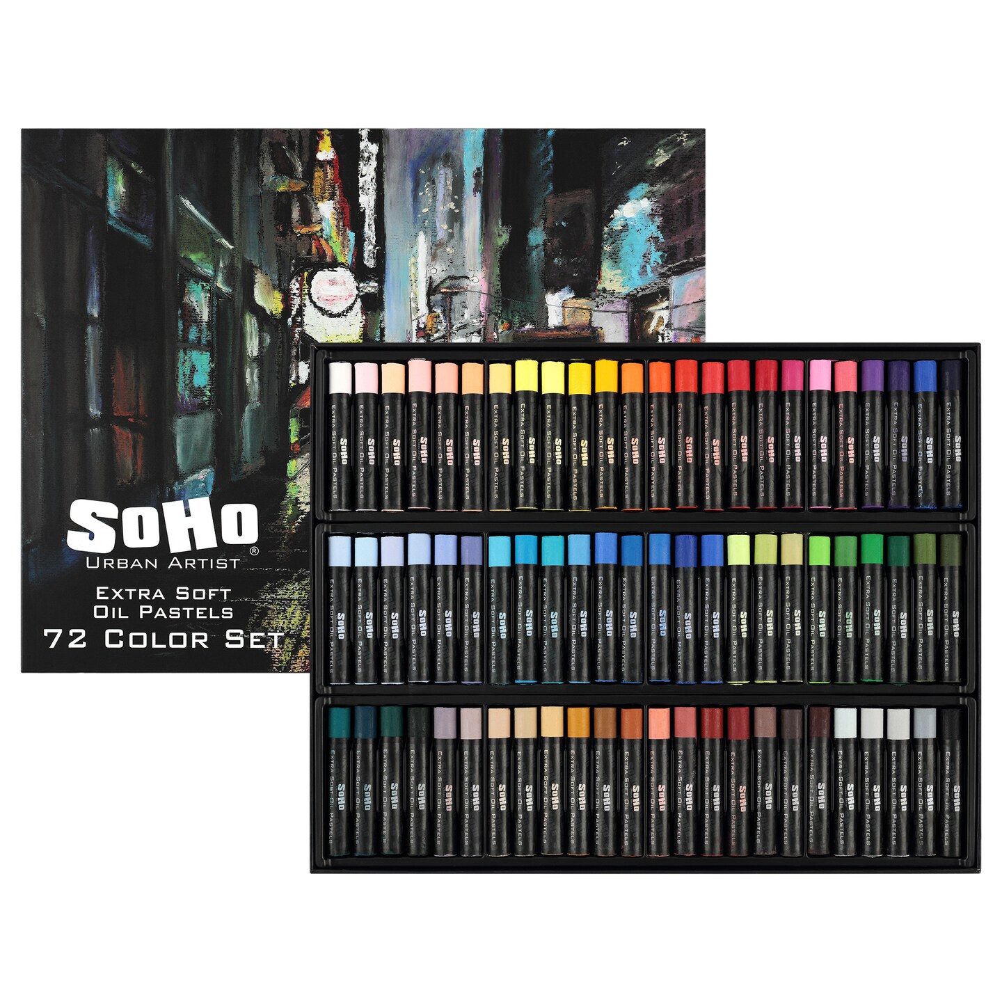 SoHo Urban Artists Extra Soft Oil Pastel Sets