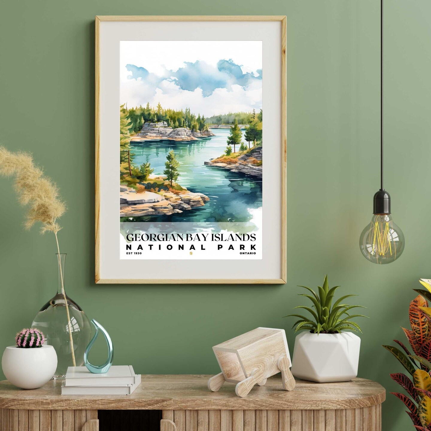 Georgian Bay Islands National Park Poster, Travel Print, Office Poster, Home Decor | S4 product 4