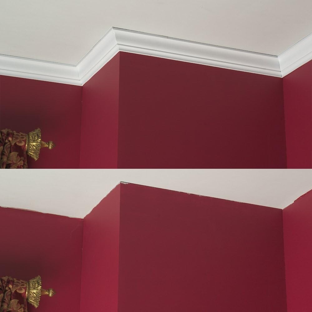 Easy Crown Molding DIY System Install Yourself with No Tools