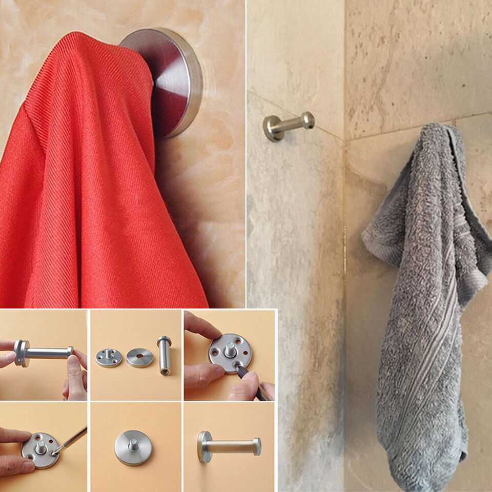 Bathroom Wall Hanging Hooks Coat Holder .