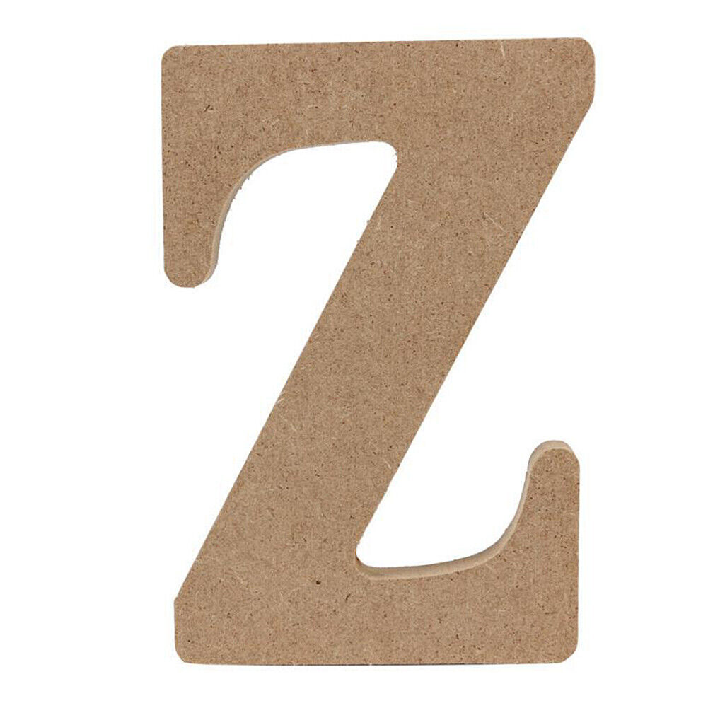 Kitcheniva 3.93" A-Z Wooden Letters Alphabet Self Standing DIY Craft