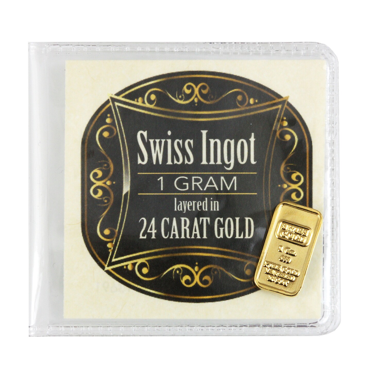 1 Gram Swiss Ingot Tribute