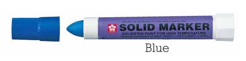 Solid Paint Windshield Marker Grease Pen 13mm Pointed Tip (1/2" Tip)