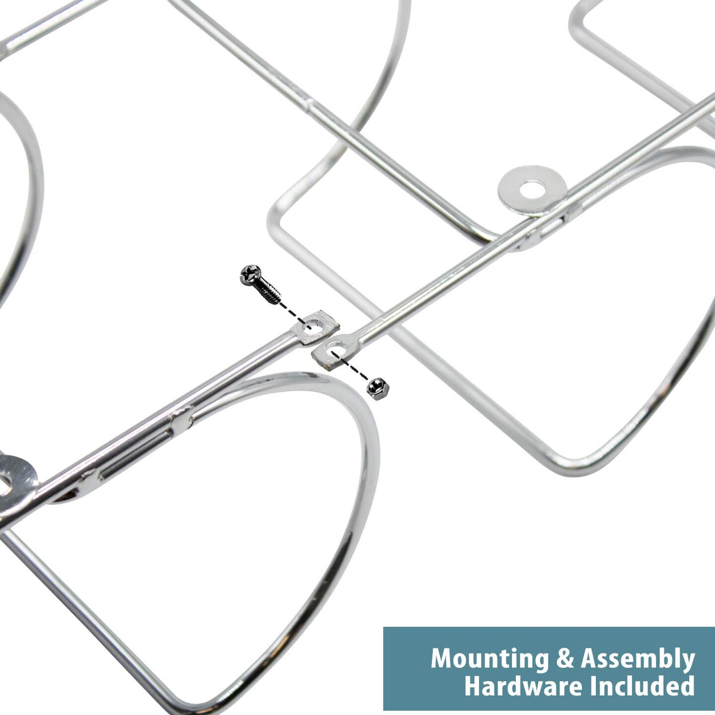 Sorbus Metal Wall Mounted Bathroom Towel Rack - Organizer for Towels, Washcloths, Hand Towels, Linens, Ideal for Bathroom, Spa, Salon