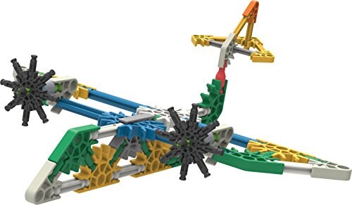 K&#x2019;NEX &#x2013; 35 Model Building Set &#x2013; 480 Pieces &#x2013; For Ages 7+ Construction Education Toy (Amazon Exclusive)