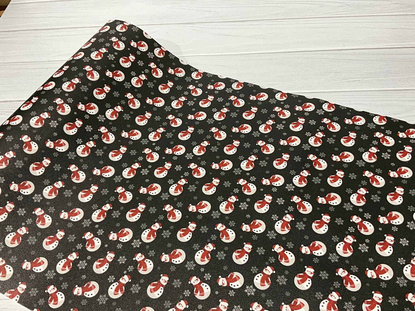 Frosty the Snowman Smooth Printed Vinyl