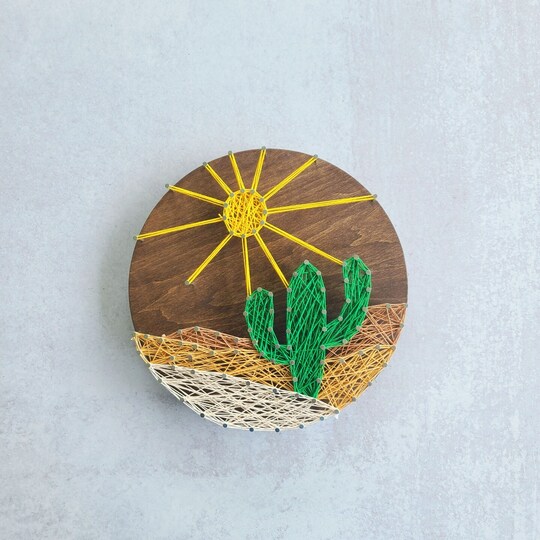 Desert Scene String Art | Classes | Michaels