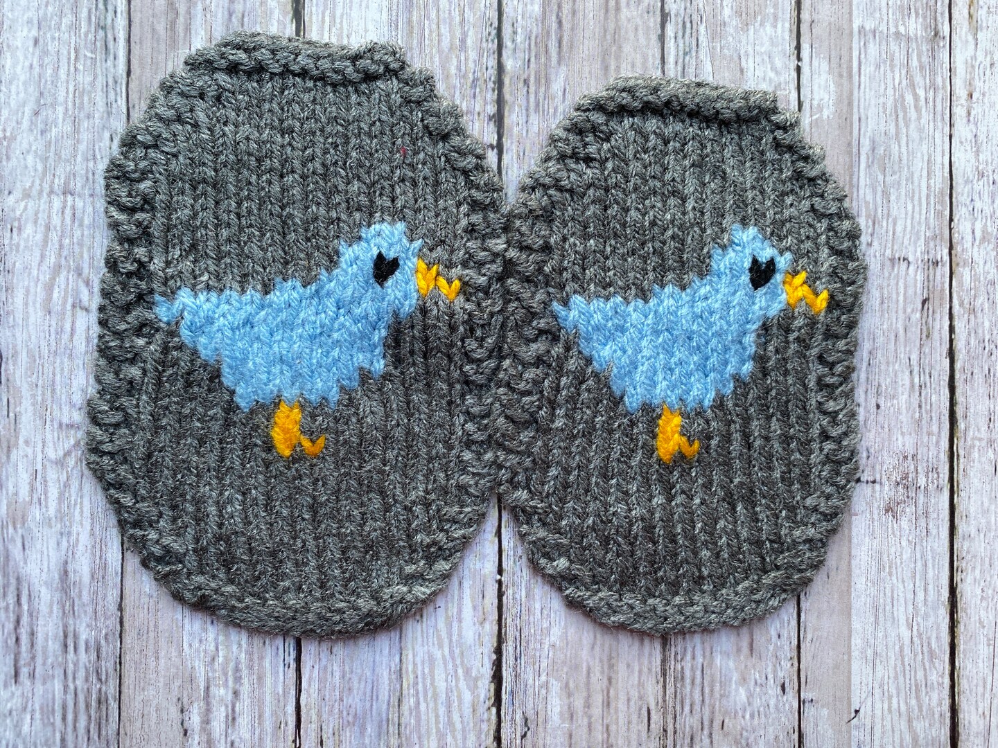 Blue bird elbow patches, bird patch, blue bird sweater, bird sweater