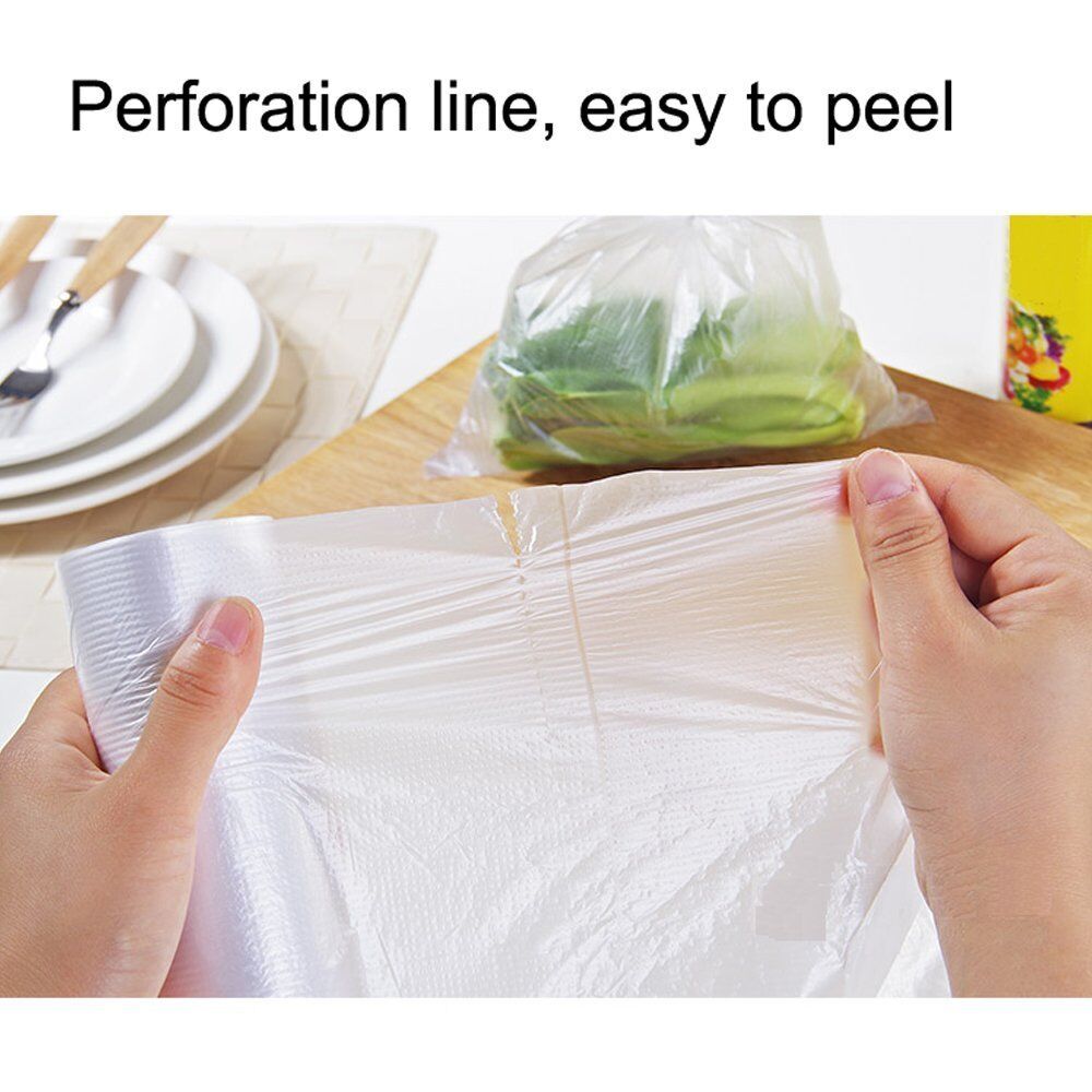 Kitcheniva Plastic Produce Clear Bag 12&#x22;x20&#x22; 350 Bags/Roll