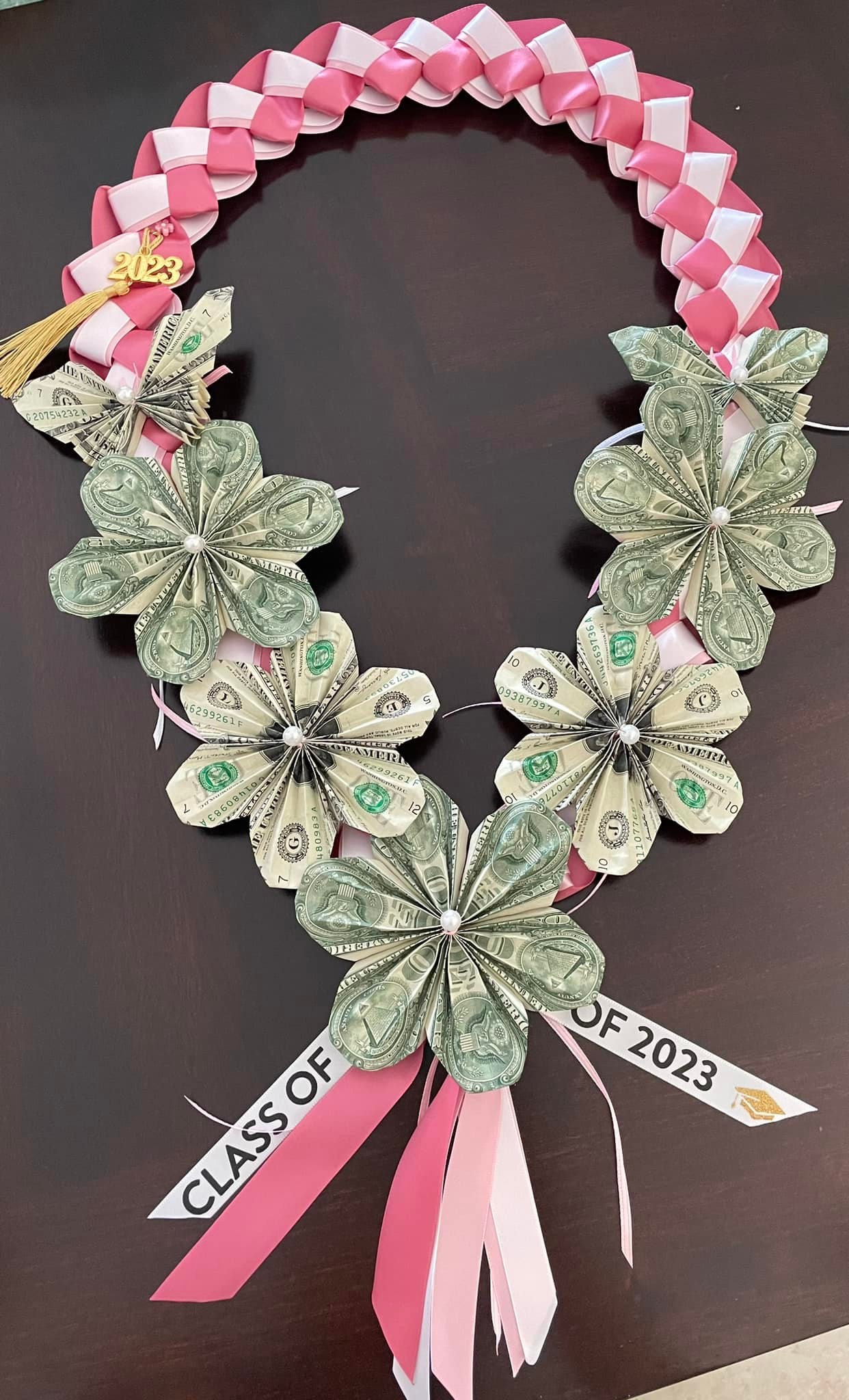 DIY Flower Lei for Graduation - Pretty Collected