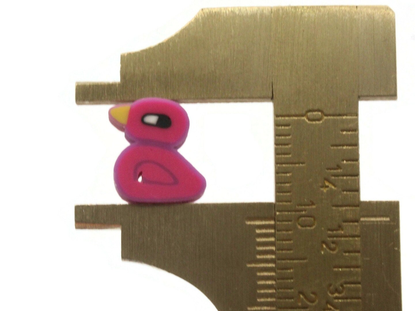 20 Clay Duck Polymer Clay Mixed Multicolor Wildlife Animal Beads