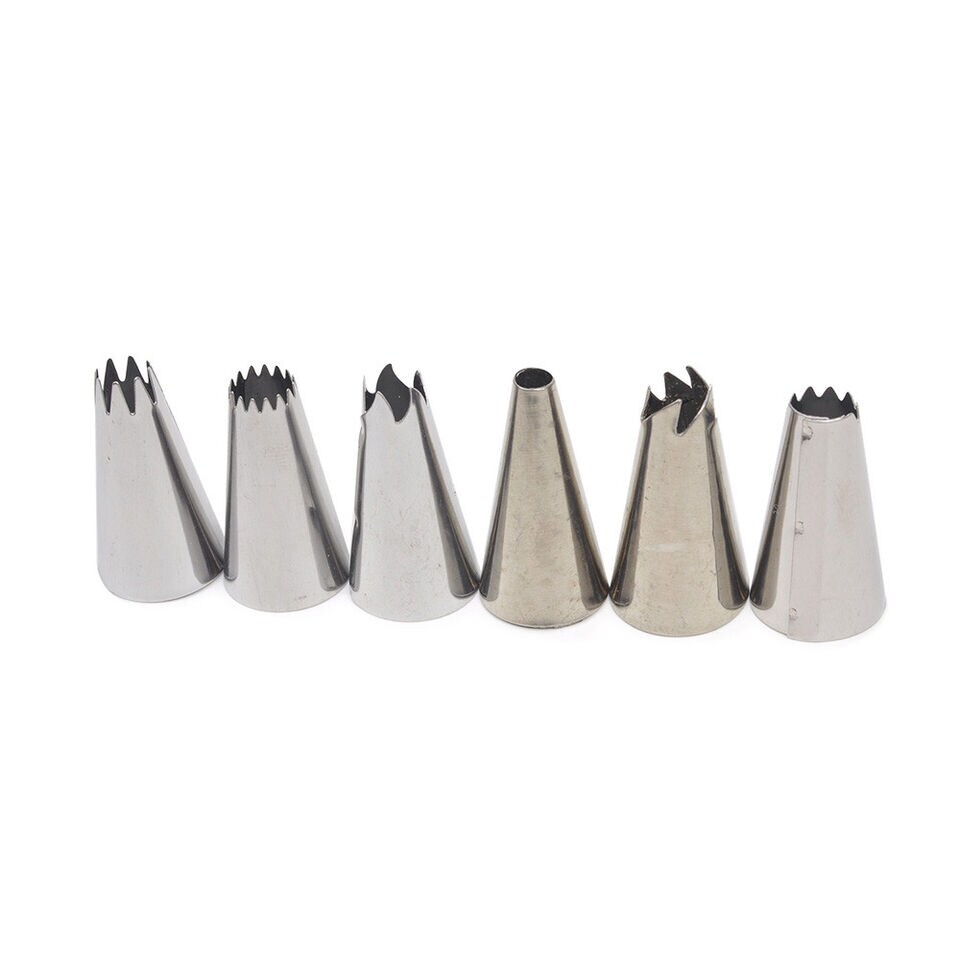 Cake Decorating Single Pastry Bags Stainless Steel.