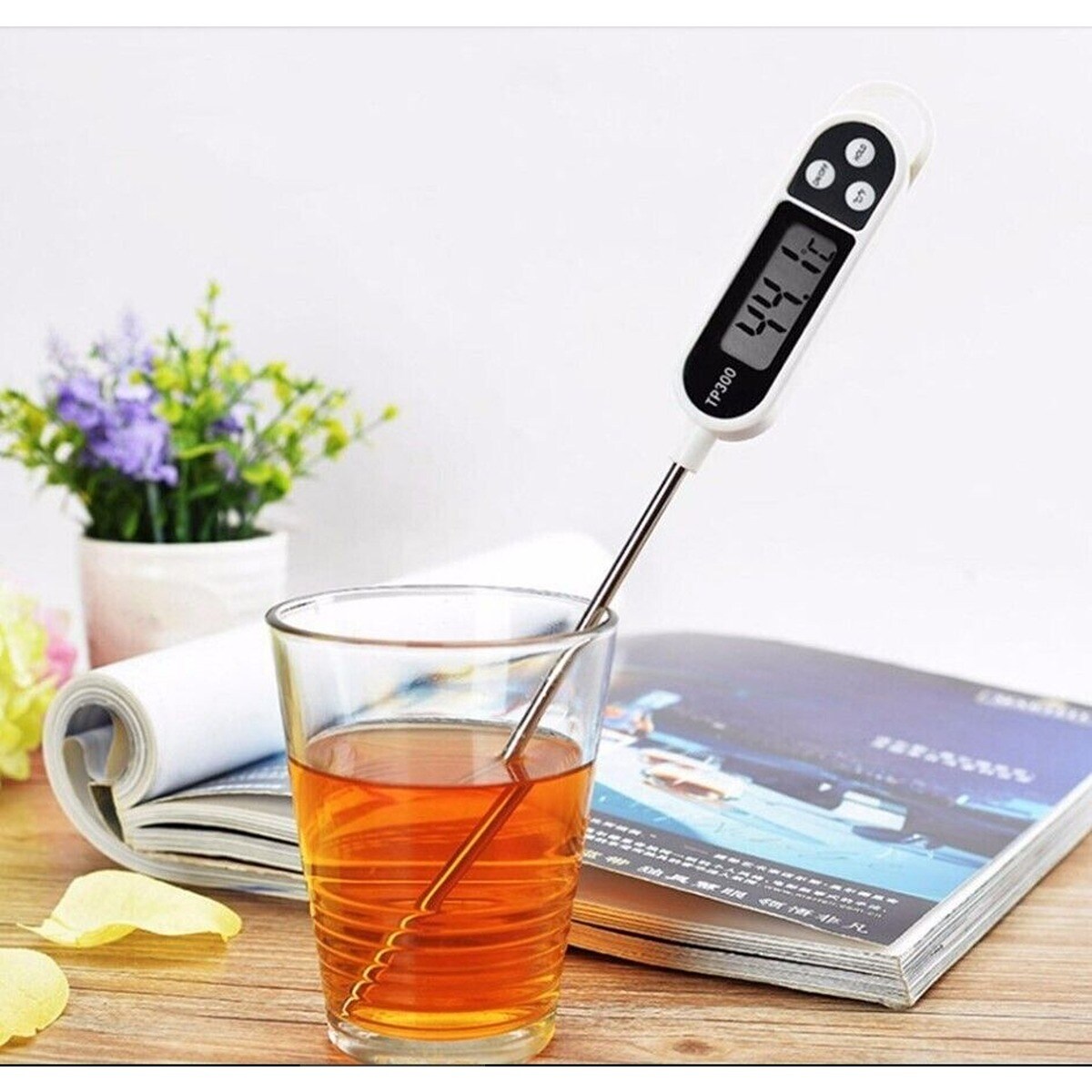 Stainless Steel Digital Cooking Thermometer