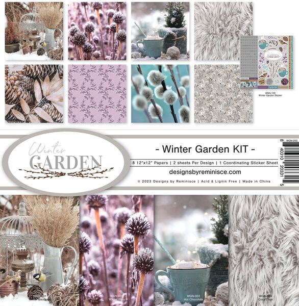 Reminisce Winter Garden Collection Kit