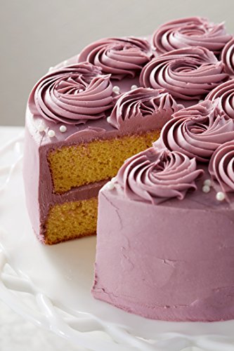 Adjustable Cake Leveler for Leveling and Torting, 12 x 6.25-Inch, White/Purple