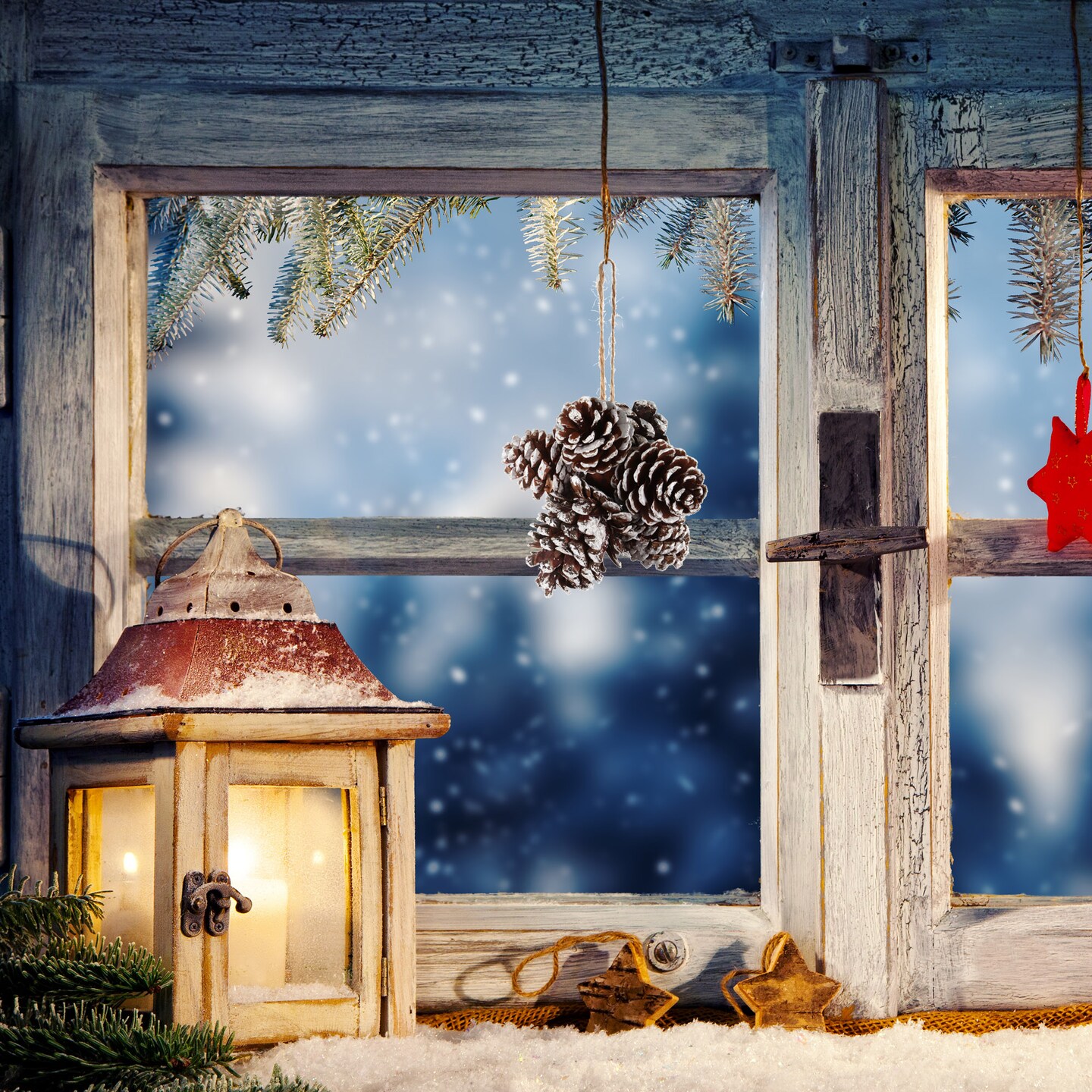 4" White Edge Pine Cone Clusters - Set of 12, Lifelike Artificial Design, Perfect for Wreaths, Trees & Holiday Crafts - Christmas Décor Accent, Floral Home by Artificial Flowers