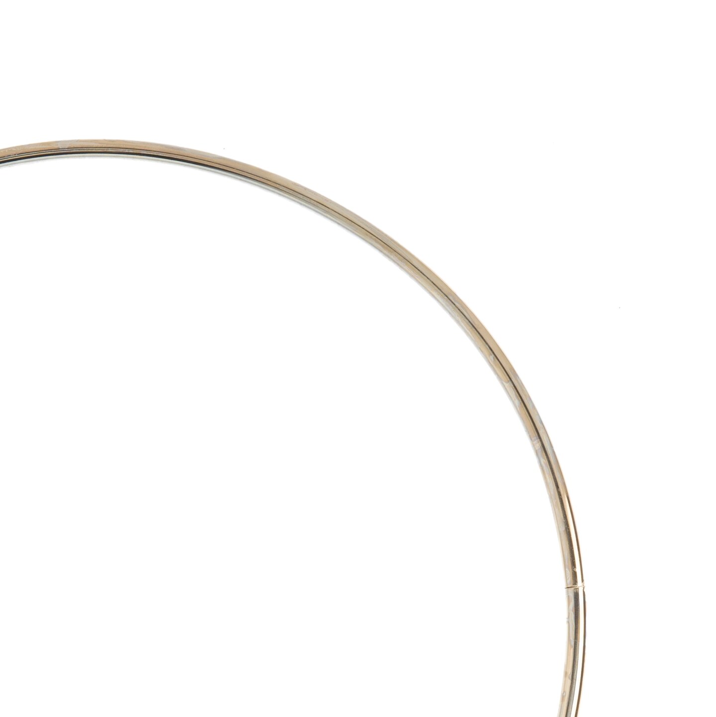 John Bead 7&#x22; Brass Metal Rings, 25pcs