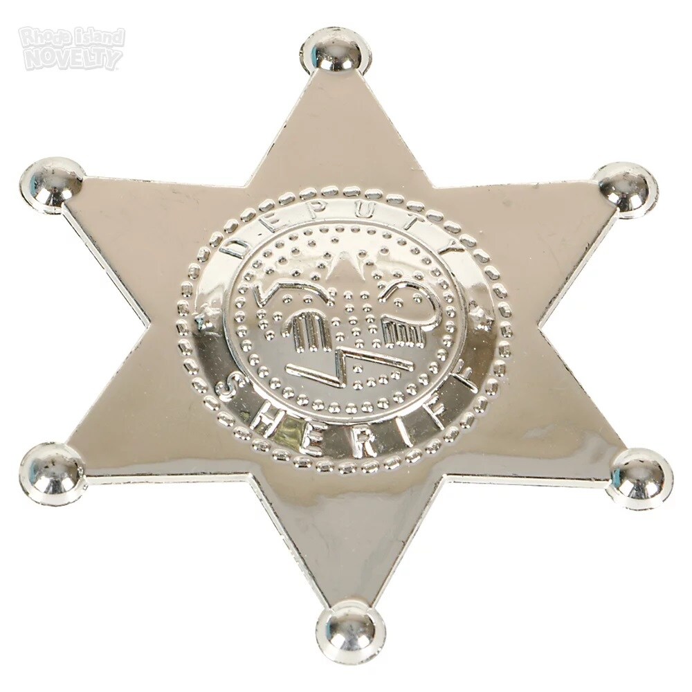 Rhode Island Novelty Plastic Sheriff Badge