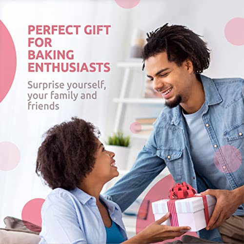 Premium Russian Piping Tips Cake Decorating Complete Set 42 pcs Baking Supplies Kit with Storage Gift Box - 12 Russian Tulip Icing Piping Nozzles - Flower Shaped Frosting Nozzles Kit