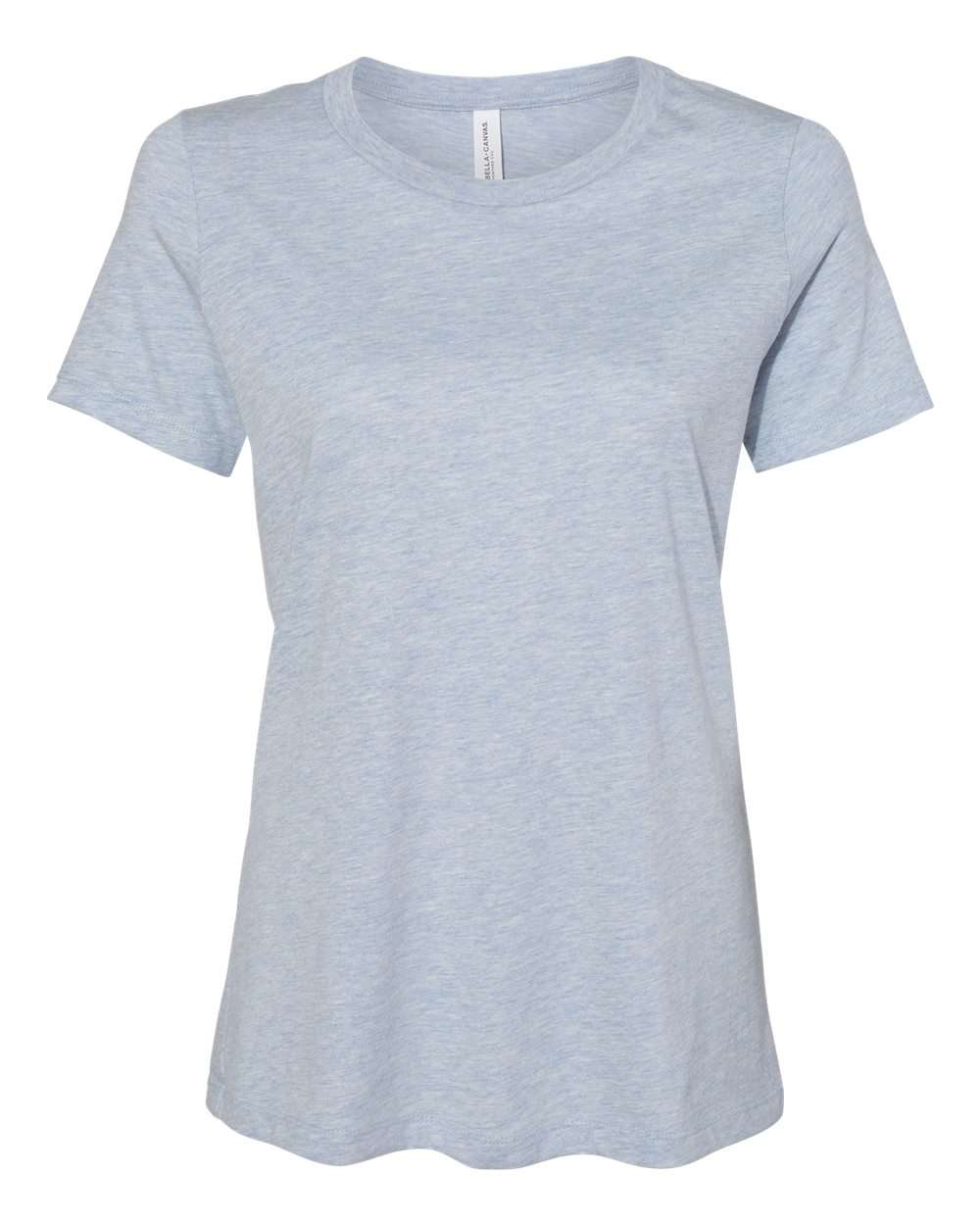 BELLA + CANVAS - Women’s Relaxed Fit Heather Cvc Tee 4.2 Oz 52/48 Ring ...