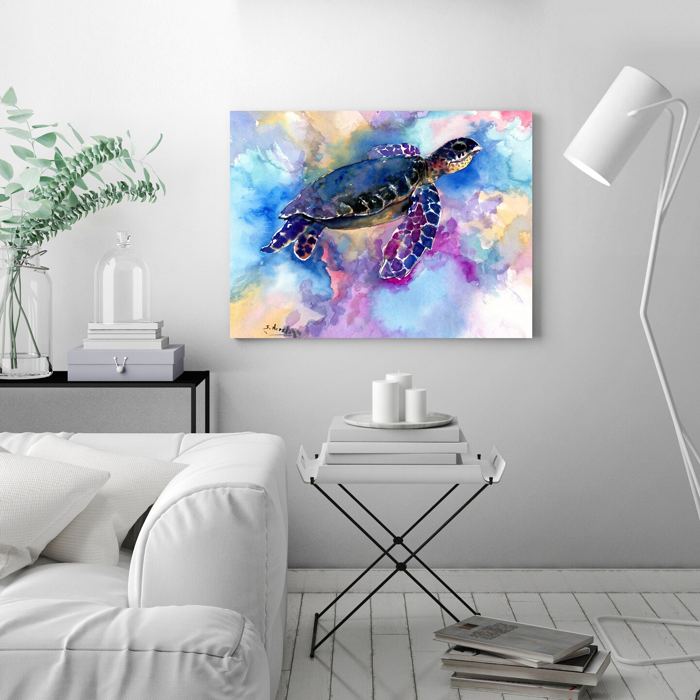 Sea Turtle  by Suren Nersisyan  Gallery Wrapped Canvas - Americanflat