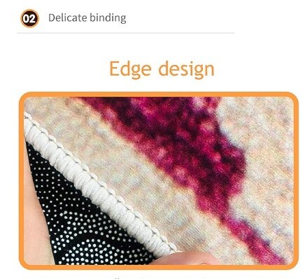 Christmas Carpet Floor Mat Gingerbread Man Area Rugs Xmas Tree Throw Rug for Bedroom Living Room 35x24 inch