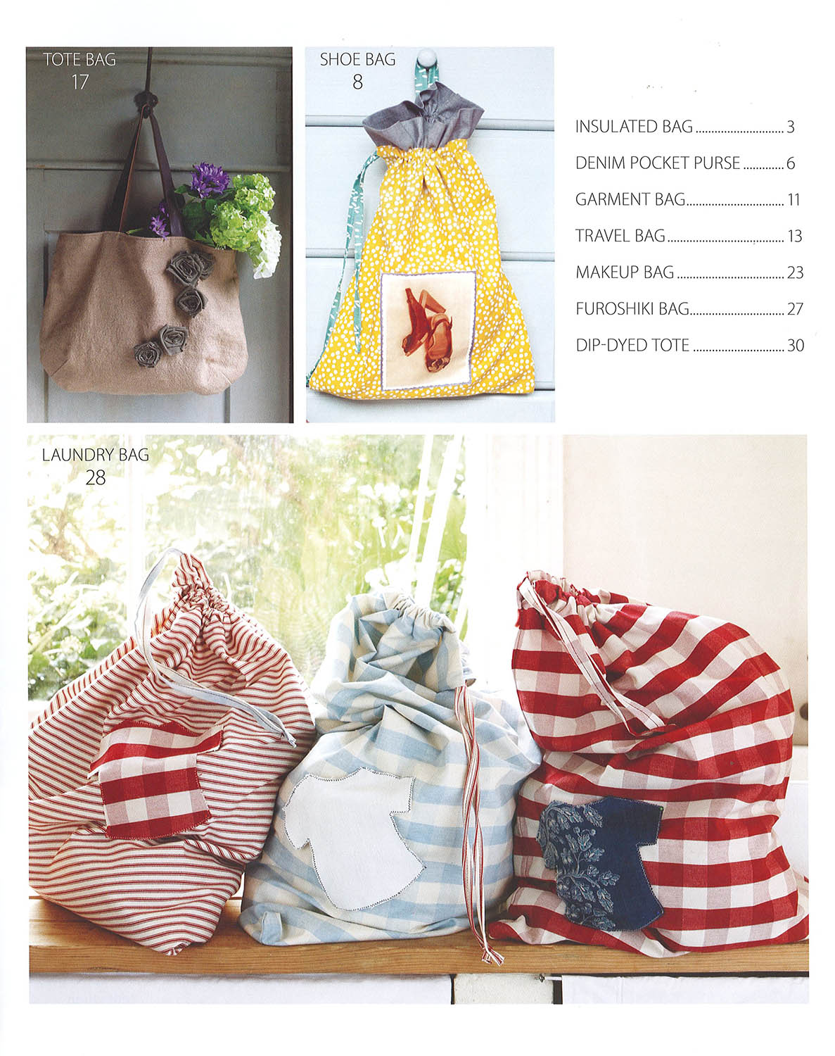 Leisure Arts Quick and Simple Sewing Bags Sewing Book
