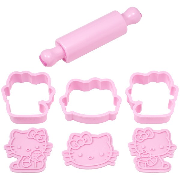 Hello Kitty Play Bake Fun! DecoSet Cake Decoration