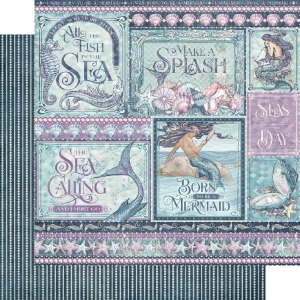 Seas The Day Paper - Make A Splash - Graphic 45
