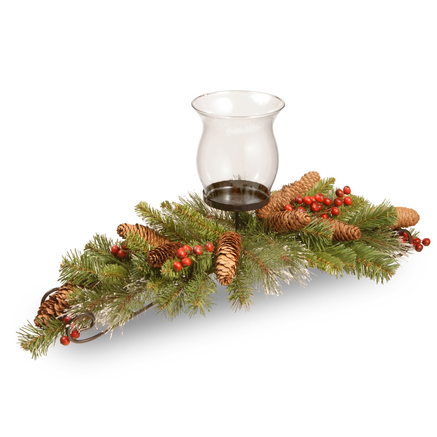 30&#x22; Crestwood Spruce Centerpiece and Candle Holder