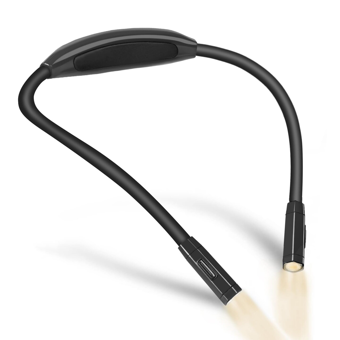 Lightweight Neck Reading Light, Book Light for Reading in Bed, Neck Light for Knitting,3 Colors,9 Brightness,Rechargeable,Hand Free,Portable,Long Lasting,Suitable for Crocheting,Sewing,Craft