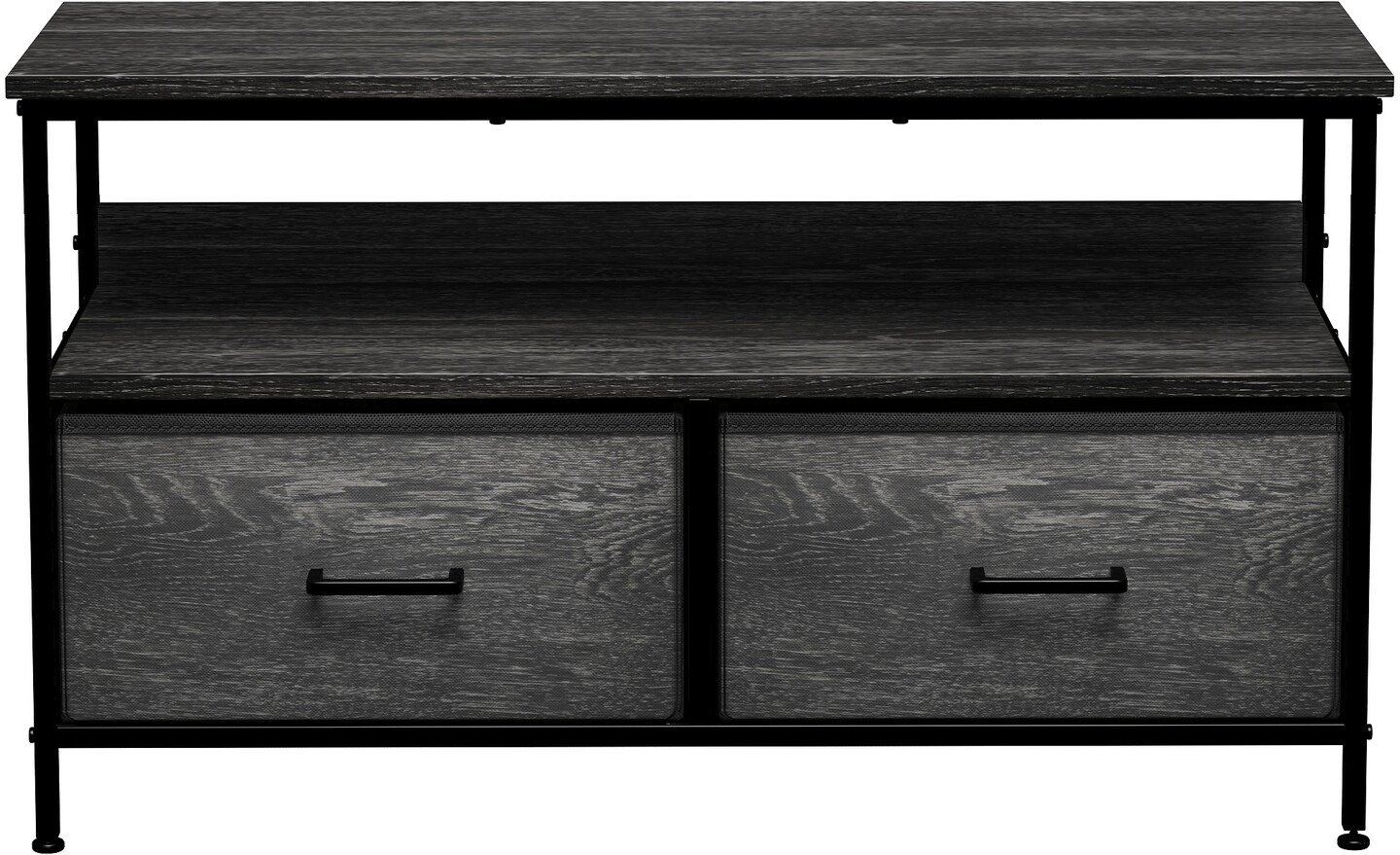 Sorbus TV Stand Dresser with 2 Drawers - Television Riser Chest with Storage - Bedroom, Living Room, Closet, &#x26; Dorm Furniture