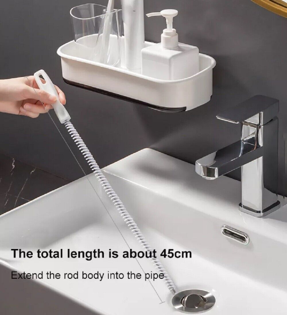 Kitcheniva Pipeline Dredging Brush Drain Overflow 4 Pcs