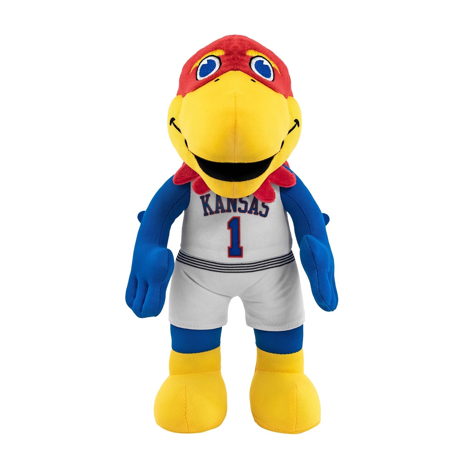 Bleacher Creatures Kansas Jayhawks Big Jay 10&#x22; Mascot Plush Figure