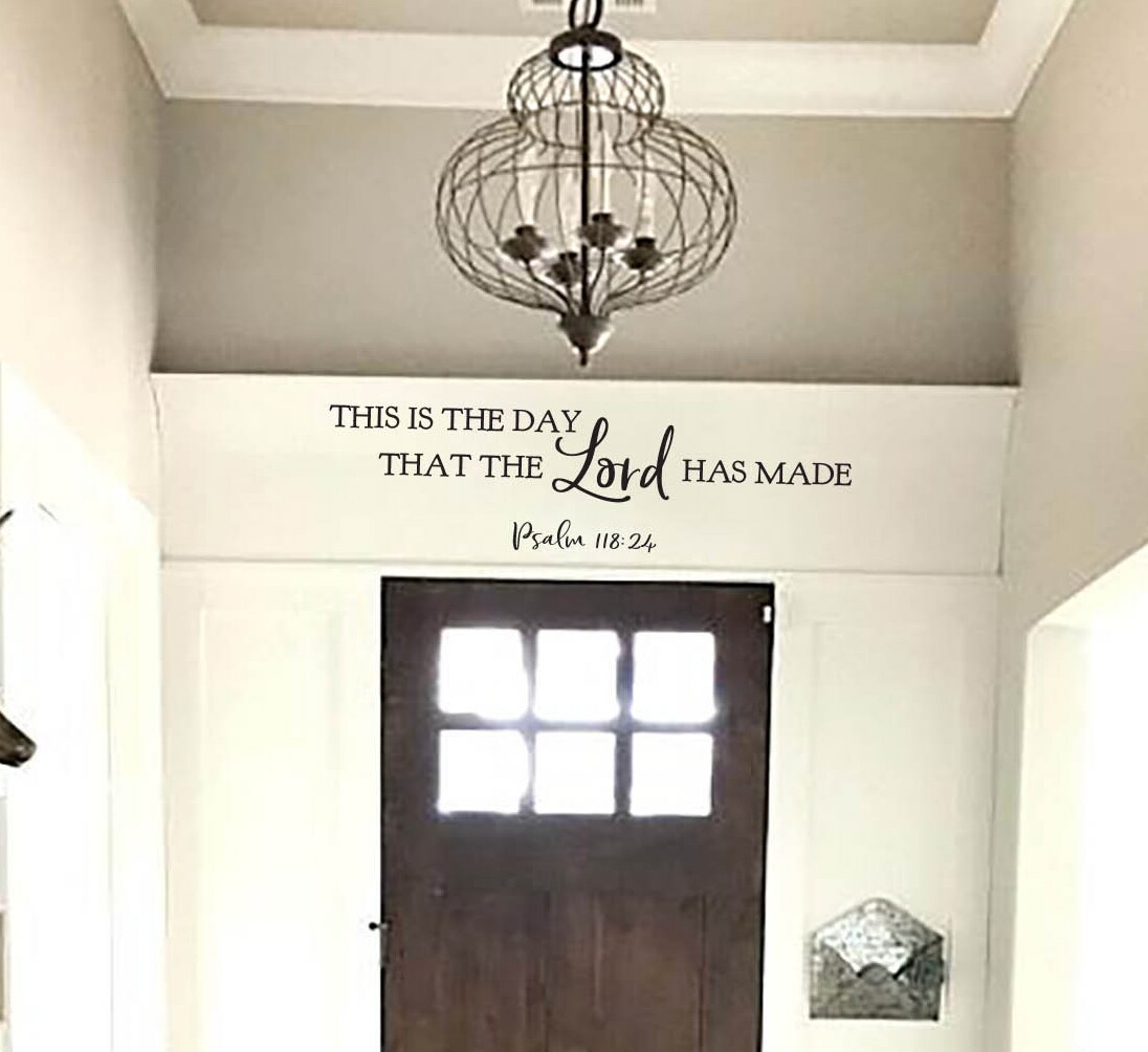 Family Wall Quotes Decal - This is the day the the Lord has made ...