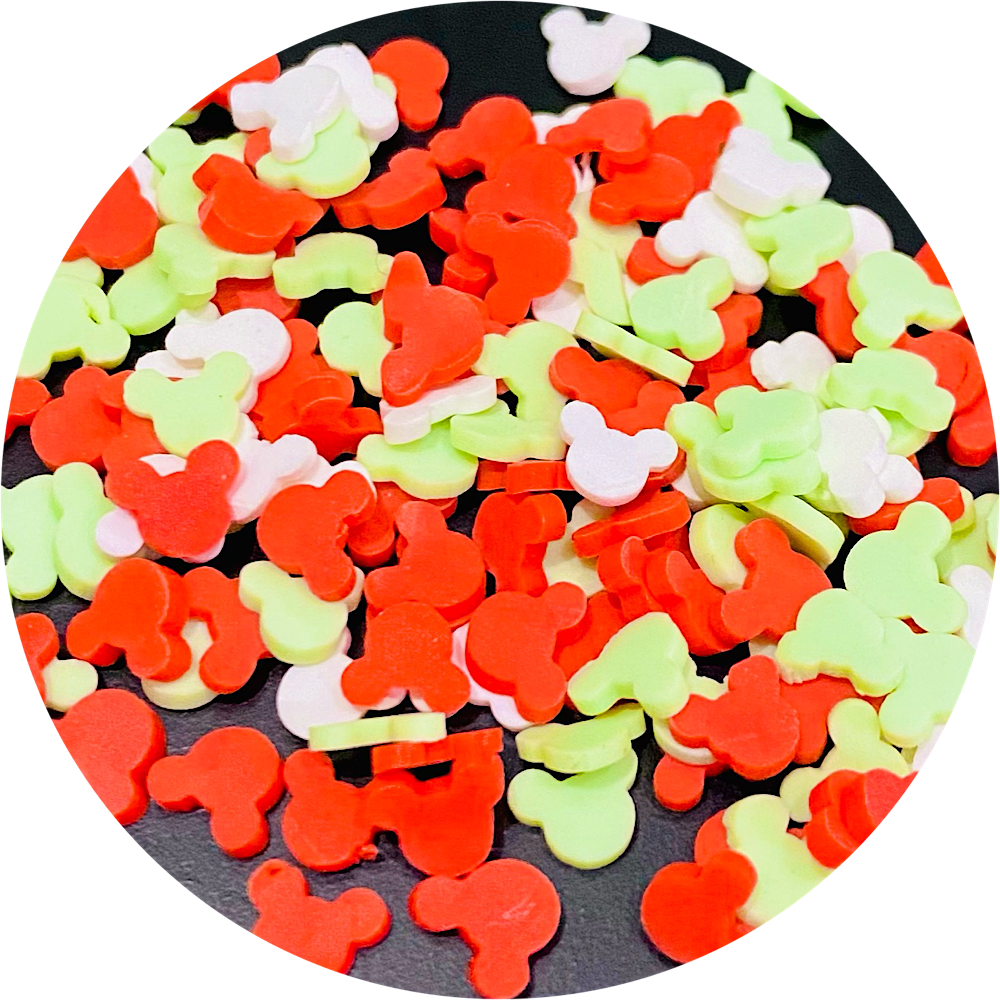 Polymer Clay Sprinkles - Holiday Mouse Sprinkles by Glitter Heart Co.™