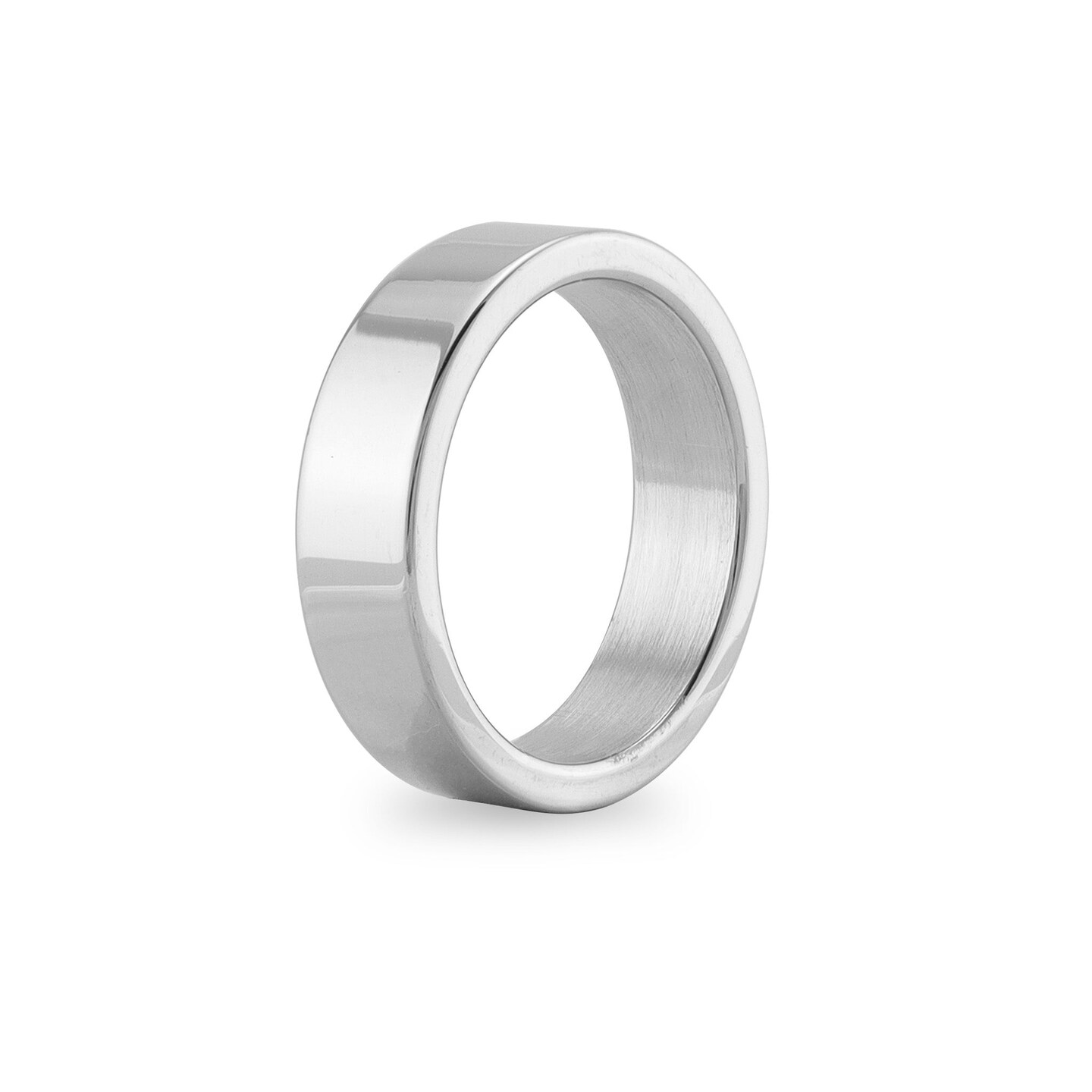 Polished Stainless Steel Blank Flat Ring | Michaels