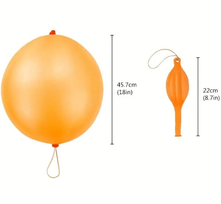 10 Party Punch Balloons for Kids&#x27; Birthday Games