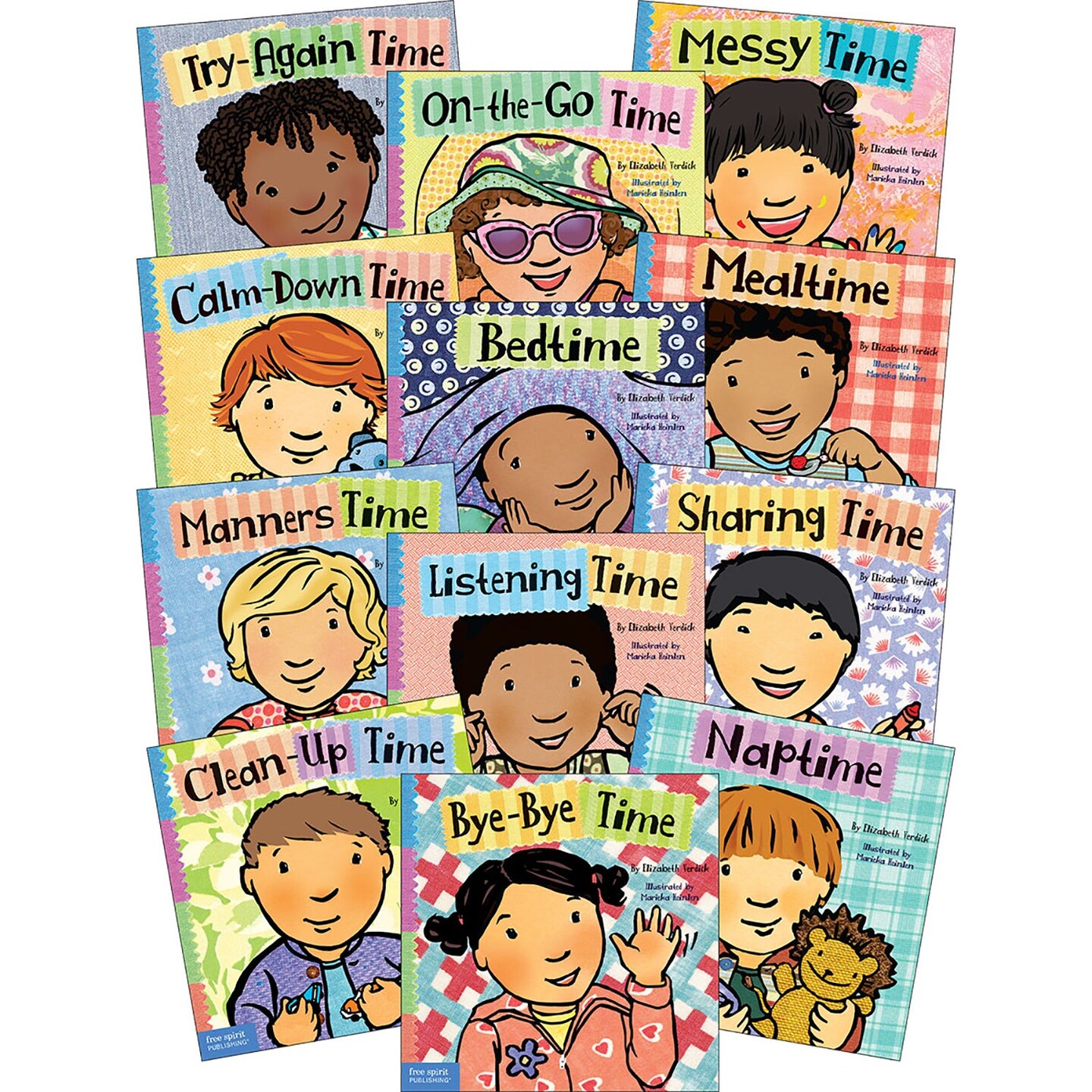 Toddler Tools Board Books, Set of 12 Books