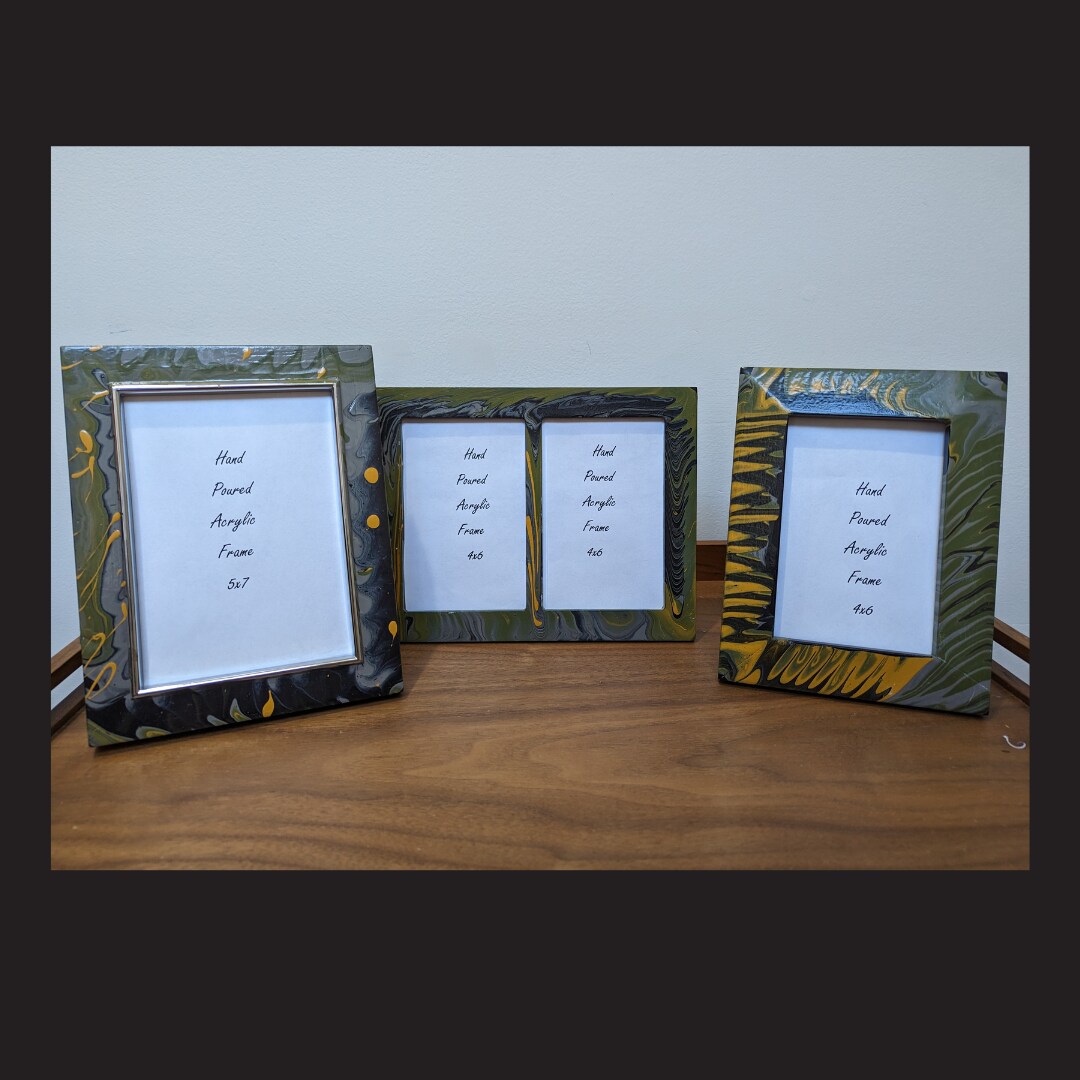 Pungent Earth Tones Picture Frame - 2 4x6 photos