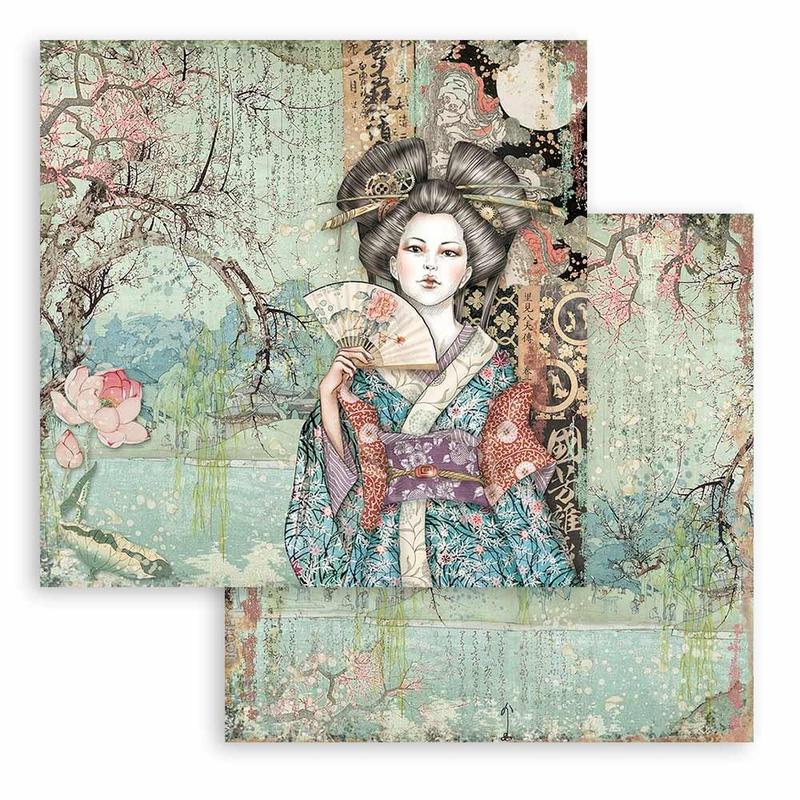 Sir Vagabond In Japan 12x12 Paper Pad - Stamperia