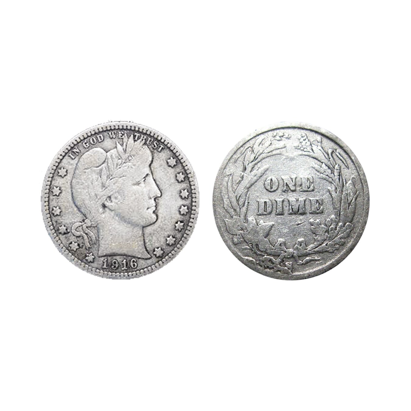 Silver Barber Dime Letter Opener