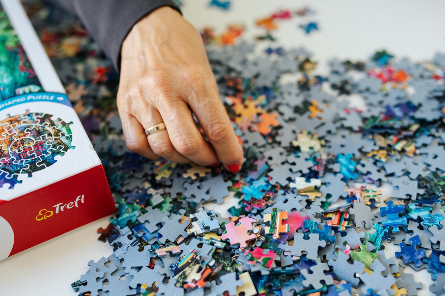 1500 Piece Jigsaw Puzzle, Park G&#xFC;ell, Barcelona Spain Puzzle, European Puzzles, Antoni Gaudi Puzzles, Adult Puzzles, Trefl 26147