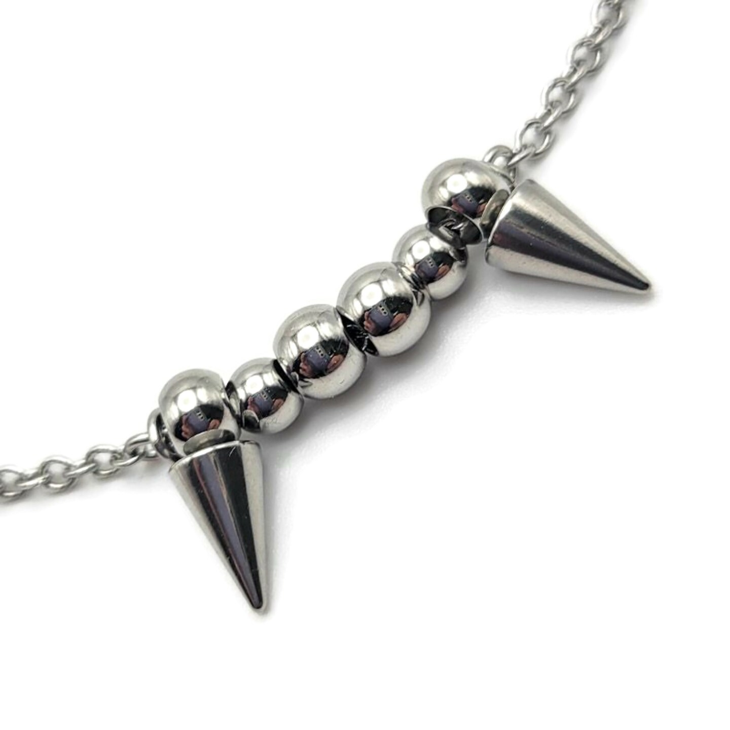 Vampire Fang Choker, Vampy Witchy Gothic Necklace, Fantasy